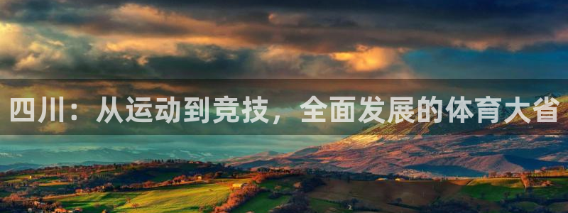 vsport体育官方正版app官方：四川：从运动到竞技，全面